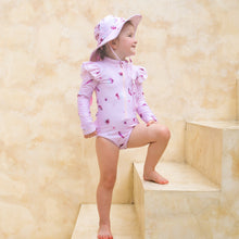 Load image into Gallery viewer, Long Sleeve Girls Swimsuit