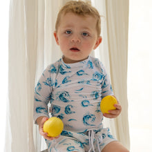 Load image into Gallery viewer, Swim Shorts Waves