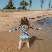 Load image into Gallery viewer, Girls Rash Vest and Bottoms Set