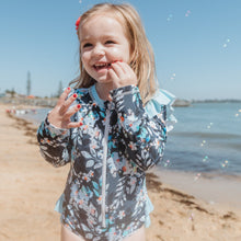 Load image into Gallery viewer, Long Sleeve Girls Swimsuit - Moments