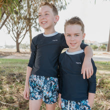 Load image into Gallery viewer, Long Sleeve Boys Rash Vest - Moments