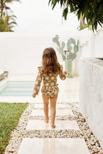 Load image into Gallery viewer, Long Sleeve Girls Swimsuit Boho - Tales Of Indie
